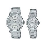 Casio Mtp-ltp-v002d-7budf Çift Kol Saati Kadın-erkek Metalik