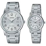 Casio MTP-LTP- V002D-7BUDF Çift Kol Saati (Kadın-Erkek)
