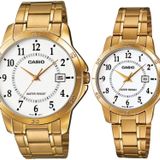 Casio MTP-LTP- V004G-7BUDF Çift Kol Saati (Kadın-Erkek)