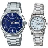 Casio Mtp-Ltp- V006D-2BUDF Çift Kol Saati (Kadın-Erkek) - Renkli