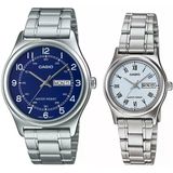 Casio MTP-LTP- V006D-2BUDF Çift Kol Saati