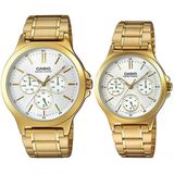 Casio Mtp-Ltp-V300g-7Audf Çift Kol Saati (Kadın-Erkek)