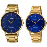 Casio Mtp-Ltp- VT01G-2BUDF Çift Kol Saati (Kadın-Erkek) - Renkli