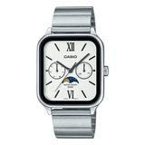 Casio MTP-M305D-7A2VDF Standart Erkek Kol Saati Çelik Kordon Suya Dayanıklılık 50 mt Kronometre Var - Çok Renkli
