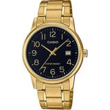 Casio MTP-V002G-1BUVDF Erkek Kol Saati 5 ATM Suya Dayanıklı Çelik Kordon ve Renkli Kadran - Standart