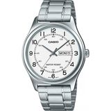 Casio Mtp-V006d-7B2udf Çelik Kordon Beyaz Kadran Metalik Renk Erkek Kol Saati