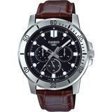 Casio MTP-VD300L-1EUDF Erkek Kol Saati Analog Siyah Kadran 50 mt Suya Dayanıklı Çelik Kasa