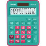 Casio MX-12B-Gnrd 12 Haneli Masaüstü Hesap Makinesi Yeşil + Pembe Sıvı Kristal Ekran Özellikli - Yok