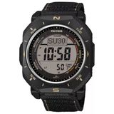 Casio PRG-69B-1DR Siyah Kumaş Erkek Kol Saati