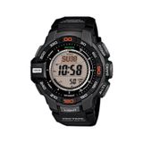 Casio Pro Trek Prg-270-1er Quartz Silikon Siyah 20 Atm 52 Mm Erkek Kol Saati Siyah