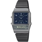 Casio Quartz Çelik Füme Analog/Dijital 32 mm Erkek Kol Saati