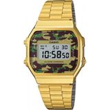 Casio Retro A168WEGC-3DF Unisex Kol Saati - Çok Renkli