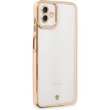 Casio Samsung Galaxy A04 Kılıf Liva Lens Silikon - Rose - Renkli