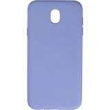 Casio Samsung Galaxy J7 Pro / J730 Kılıf Nano Içi Kadife Silikon - Lila - Renkli