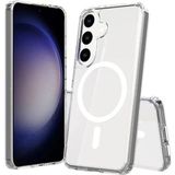 Casio Samsung Galaxy S24 Kılıf Magneticsafe Şeffaf Silikon - Şeffaf - Renkli
