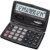Casio SL-240LB 14 Hane Kapaklı Cep Tipi Hesap Makinesi Çok Renkli Özellikli Ekran - Çok Renklii