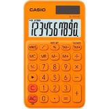 Casio SL-310UC-RG Cep Tipi 10 Haneli Turuncu Hesap Makinesi LCD Ekran ile Kullanım Kolaylığı