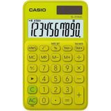 Casio SL-310UC-YG Cep Tipi 10 Hane Sarı Hesap Makinesi (Kdo)