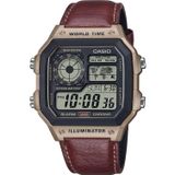 Casio Standart AE-1200WHL-5AVDF Deri Kordon Erkek Kol Saati