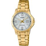 Casio STANDART LTP-V004G-7B2UDF Kadın Kol Saati Çelik Kordon ile Altın Renk Suya Dayanıklı 3 ATM