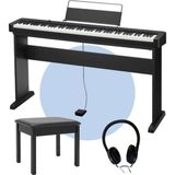 Casio Tekin Müzik Cdp-S100 Dijital Piyano Seti (Stand, Tabure, Kulaklık)
