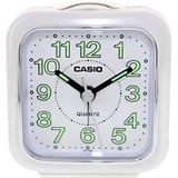 Casio TQ-142-7DF Beyaz Beep Alarmlı Işıklı Fosforlu Masa Saati