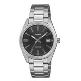 Casio Utp-1302Pd-1Avdf Quartz Çelik Gri Siyah Kadran 35 Mm Erkek Kol Saati