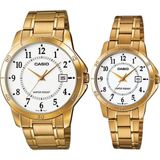Casio V004G-7BUDF Çift Kol Saati