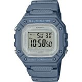Casio W-218HC-2AVDF Erkek Kol Saati Dijital 5 ATM Suya Dayanıklı Plastik Kasa ve Kordon - Gri