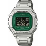 Casio W-218Hd-3Avdf Quartz Çelik Gri 43 Mm Erkek Kol Saati