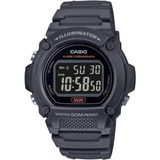 Casio W-219H-8BVDF Standart Erkek Kol Saati Dijital Fonksiyonlu Siyah Kasa ve Kordon 5 ATM Suya Dayanıklı