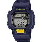Casio W-737H-2Avdf Quartz Silikon Kordon Lacivert 10 Atm 46 Mm Erkek Kol Saati