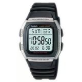 Casio W-96H-1Avdf Quartz Silikon Siyah 36 Mm Erkek Kol Saati