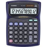 Casio Wd-220Ms-Bu 12 Hane Suya-Toza Dayanıklı Masaüstü Hesap Makinesi siyah