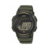 Casio Ws-1800-3avdf Quartz Silikon Kordon Yeşil 10 Atm 45 Mm Erkek Kol Saati Yeşil