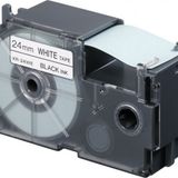 Casio XR-24WE1 (We/bk) Etiket Yazıcısı Kartuşu Beyaz Renk Üstüne Siyah Baskı