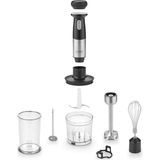 Caso Click & Mash Kablosuz Bataryalı Blender Seti - Siyah
