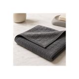 CASPARA 3 Adet Mikrofiber Temizlik Bezi Süper Emici Çok Amaçlı 40*40 Leke Tutmaz Koku Yapmaz Kareli Mutfak, Banyo , Toz Bezi Antrasit