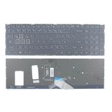 Casper Excalibur G750 İle Uyumlu Notebook Klavye - Siyah - Tr - Işıklı