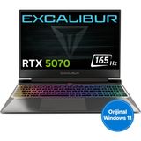 Casper Excalibur G870 Intel Core i7-13620H 32 GB 4TB RTX5070 165HZ 15.6" W11H Gaming Laptop G870.1362-DN70A-C - 4 TB
