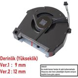 Casper Excalibur G900.1180-Es80r-B Notebook Gpu Fanı (Ver.2 Sol)
