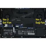 Casper Excalibur G900 Serisi Notebook Fani / Ver.2 (Sol Fan)