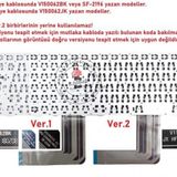 Casper Nirvana C500 Cn-V5d5010a Notebook Klavye (Siyah Tr) Ver.1