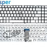 Casper Nirvana C658130-4D00X-S Beyaz Notebook Klavyesi