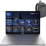 Casper Nirvana S100 Intel Core I5 13420H 24GB 500GB SSD Windows 11 Home 300NIT 16" Taşınabilir Bilgisayar S100.BV00A-GFOKA04 - 500 GB - 24 GB