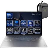 Casper Nirvana S100 Intel Core I5 13420H 40GB 500GB SSD Windows 11 Home 300NIT 16" Taşınabilir Bilgisayar S100.BV00A-GFOKA10 - 500 GB - 40 GB