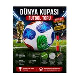 casper sport Futbol Topu Mixtake 2026 Dünya Kupası Büyük Boy Pompa Hediyeli