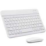 Casper VIA S40 10.4" Tablet İçin Uyumlu Slim Şarjlı Türkçe Bluetooth Klavye ve Mouse Seti Beyaz