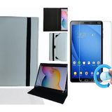 Casper Vıa S8 T 8" Tablet Uyumlu Üniversal Kapaklı Tablet Kılıfı ve Nano Ekran Koruyucu - Beyaz