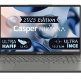 Casper X600.7430-Bq00X-G-F Dizüstü Bilgisayar Metalik Gri